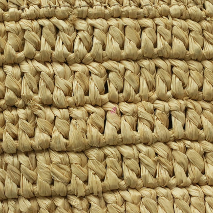 Cassandre Chain Pouch in Raffia