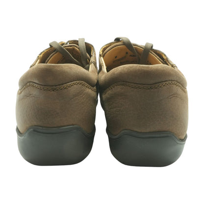 Brown Leather Lace Up Casual Shoes