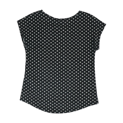 Black Polka Dot Blouse