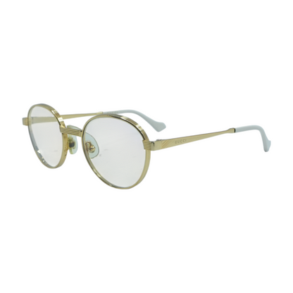 Gold GG0072S Round Prescription Eyewear