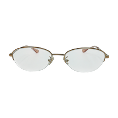 Rose Gold Oval Prescription Eyewear