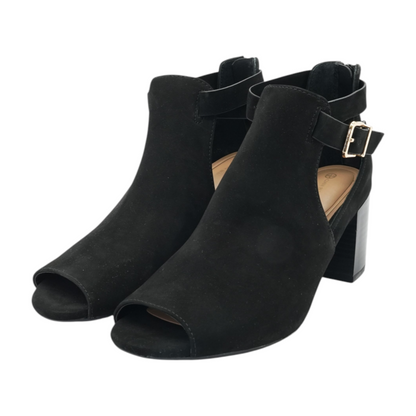 Black Block Heels