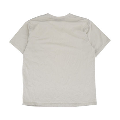 Beige Solid T-Shirt