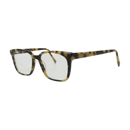 Tortoise Hughes W Square Prescription Eyewear