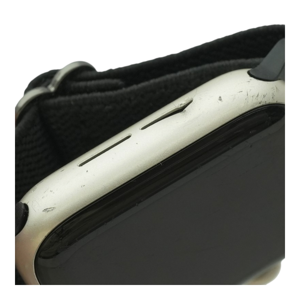 40mm Series SE 2 Silver Smartwatch Black Band Small