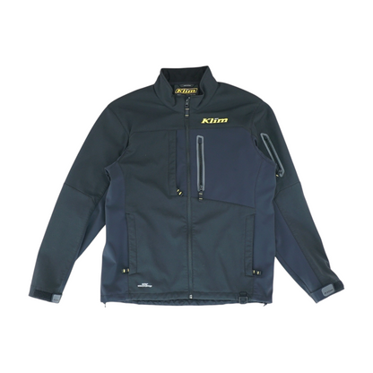 Black Solid Active Jacket