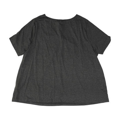 Gray V Neck T-Shirt