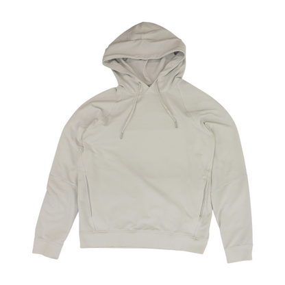 Tan Solid Hoodie Pullover