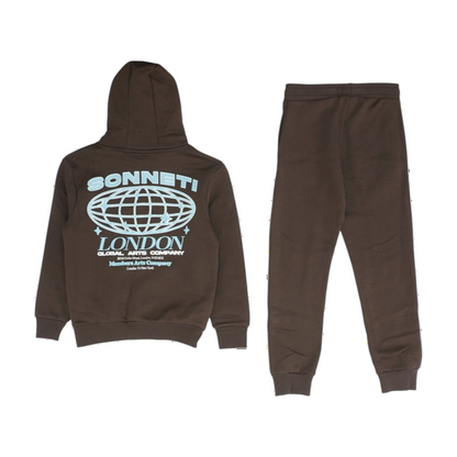 Brown Long Sleeve Set