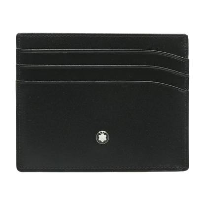 Meisterstuck 6CC Card Holder in Black Leather