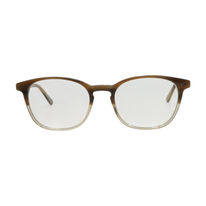 Brown Mink Fade Round Prescription Eyewear