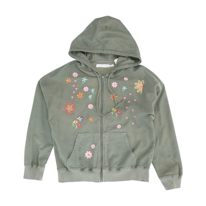 Green Floral Jacket