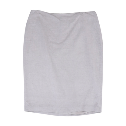 Gray Midi Skirt