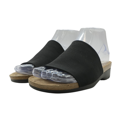 Black Flat Sandals