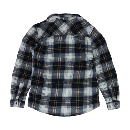 Navy Plaid Jacket