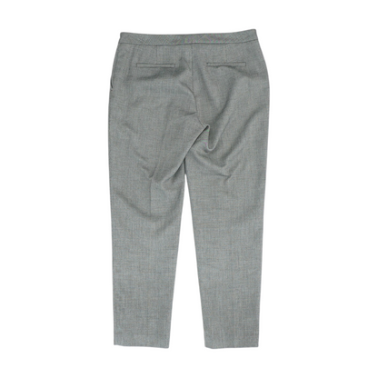 Gray Petite Print Pants