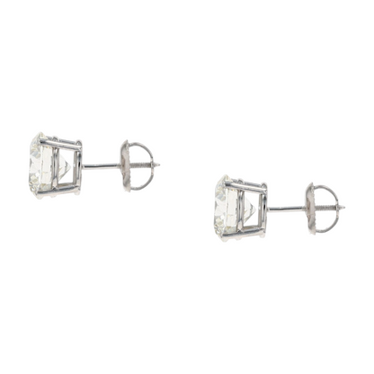 4 3/8 ctw 14K White Gold Lab Grown Diamond Stud Earrings
