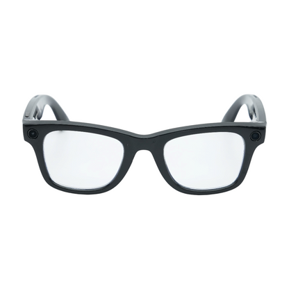 Black Meta Wayfarer Smart Glasses