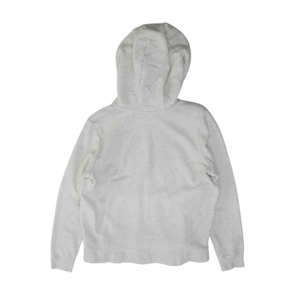 Gray Solid Hoodie Pullover