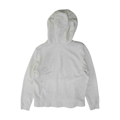 Gray Solid Hoodie Pullover