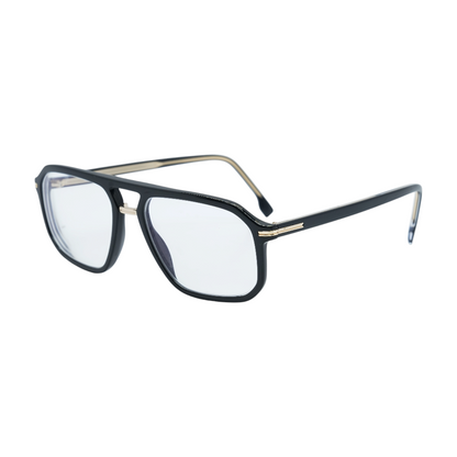 Black Aviator Prescription Eyewear