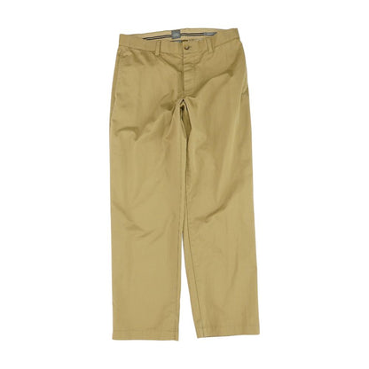 Brown Solid Chino Pants