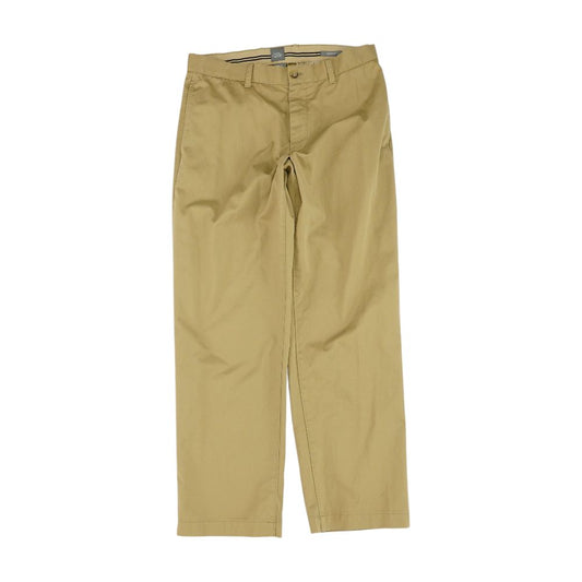 Brown Solid Chino Pants