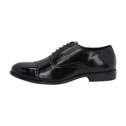 Black Lace-Up Dress Shoes
