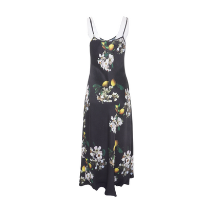 Black Floral Maxi Dress