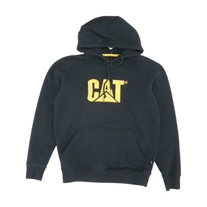 CAT Black Solid Hoodie Pullover – Image 1