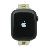 45mm Series 7 Green Smartwatch Silver Band Small