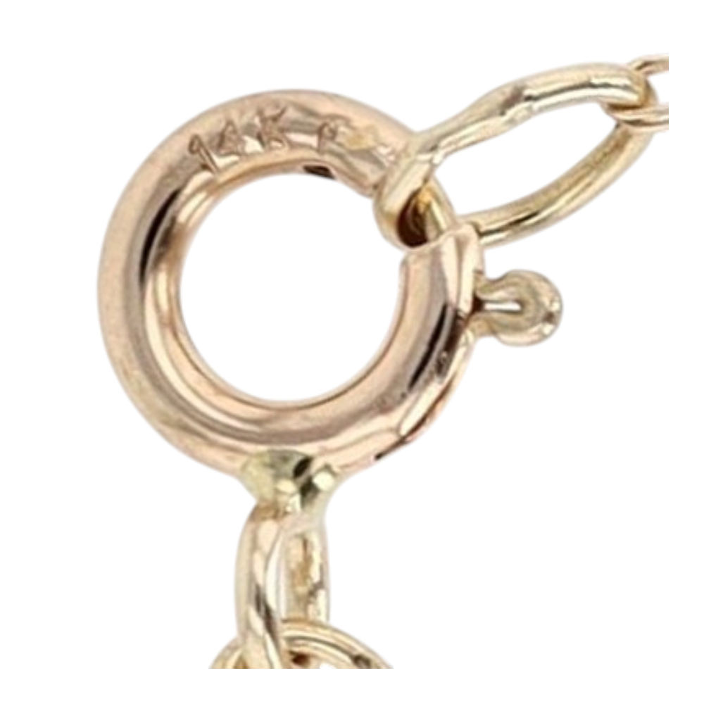 14K Yellow Gold Pendant Necklace