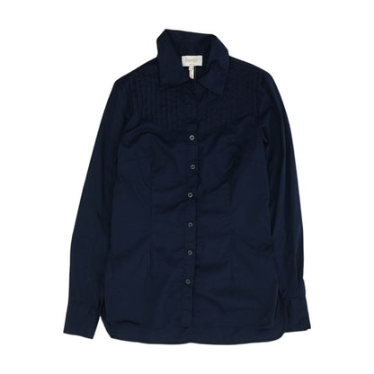 Navy Button Down