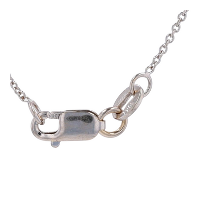 1/5 ctw 18K White Gold Diamond Pendant Necklace