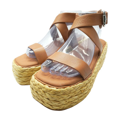 Brown Platform Sandals
