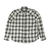 Black Plaid Long Sleeve Button Down