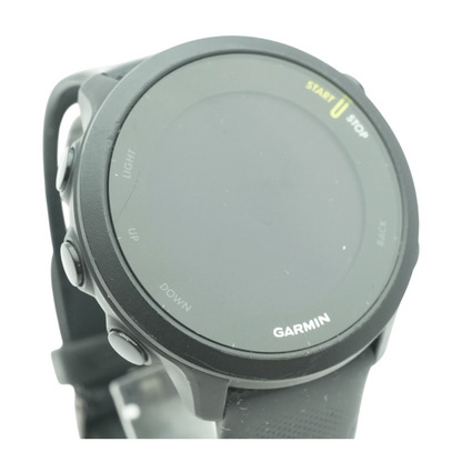 26mm Forerunner 55 Black Smartwatch Black Band Small