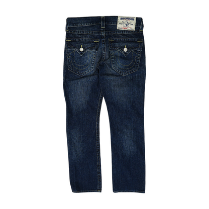 Navy Straight Jeans
