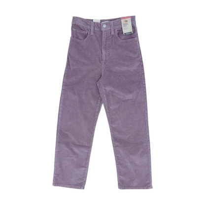 Purple Straight Pants
