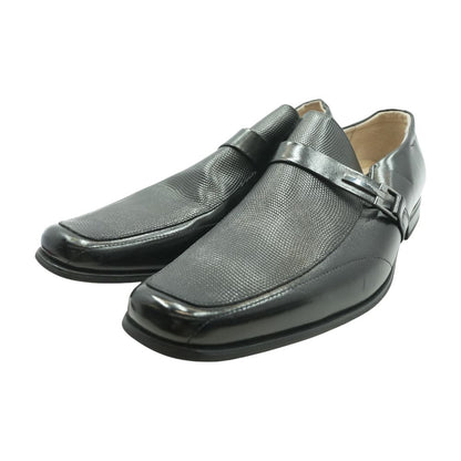 Black Leather Loafer Dress Shoes