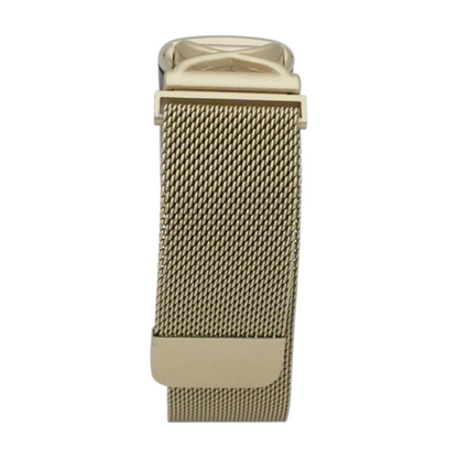 26mm Charge 6 Black Smartwatch Gold Band Small