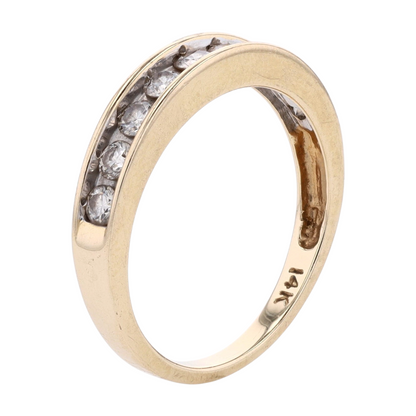 1/3 ctw 14K Yellow Gold Band Ring