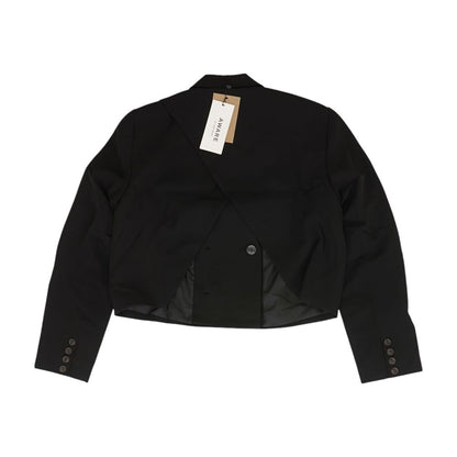 Black Solid Blazer