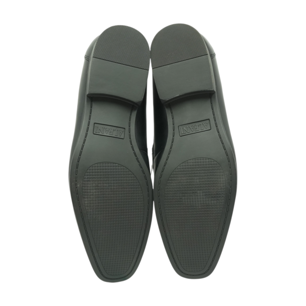 Black Slip-On Dress Shoes