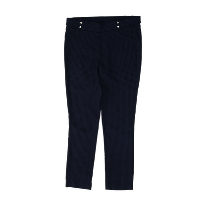 Navy Abstract Pants