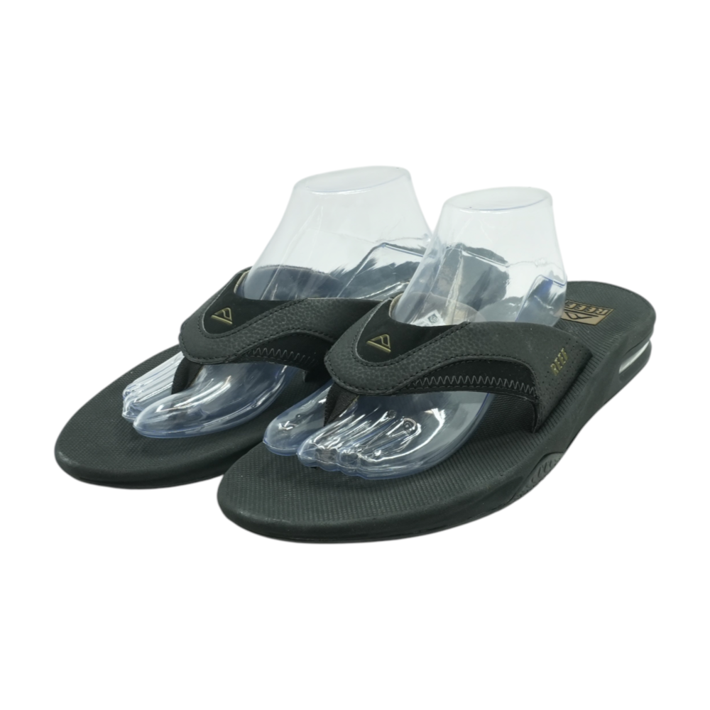 Black Flip-Flop Sandals