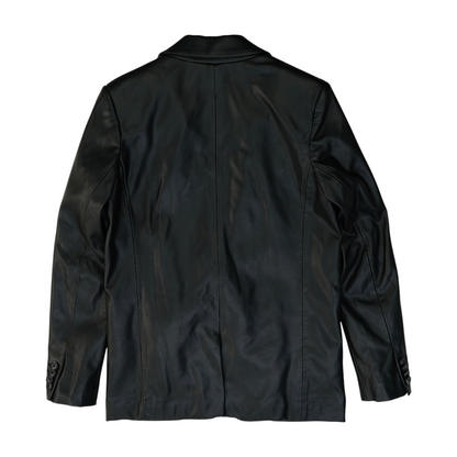 Black Solid Blazer