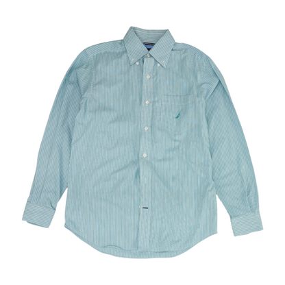 Multi Striped Long Sleeve Button Down