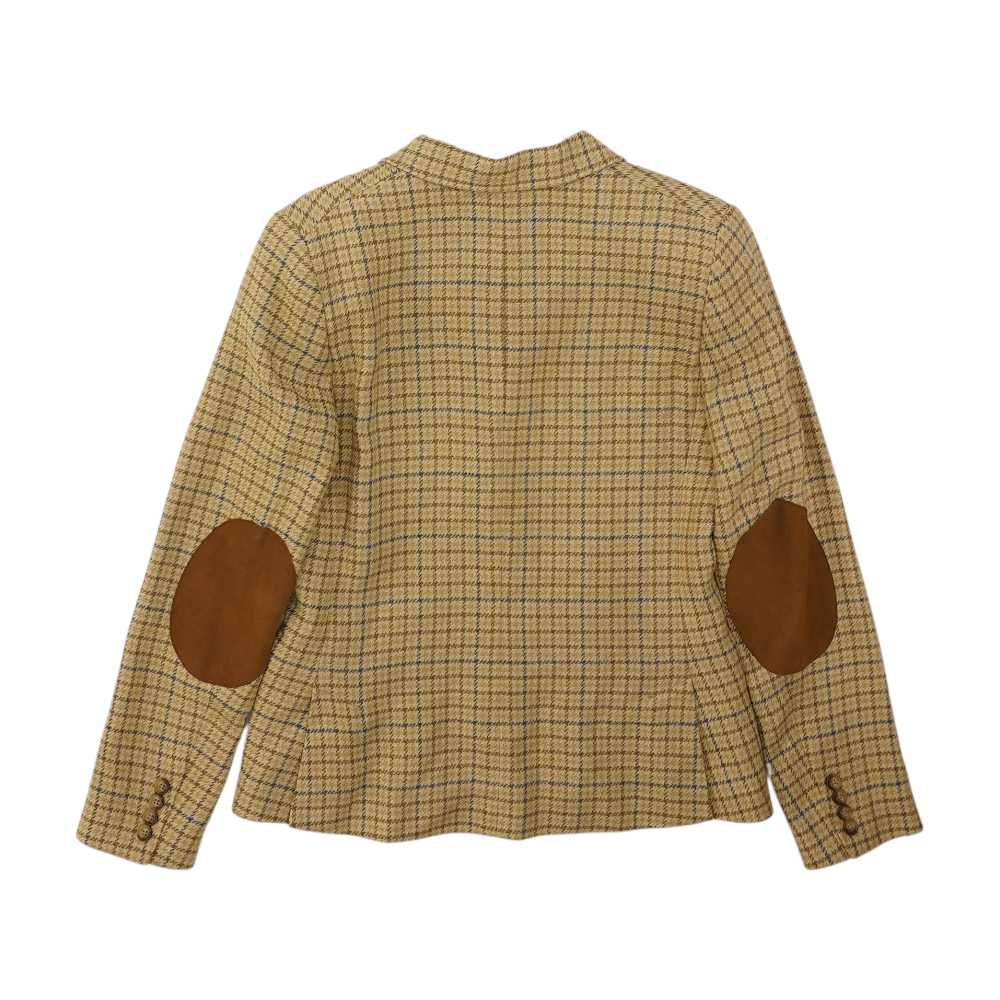 Tan Check Blazer