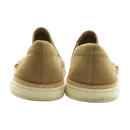 Tan Boat Shoe Flats
